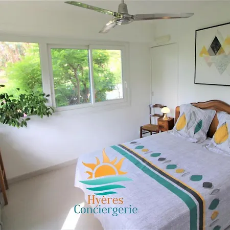 Апартаменты Cosy T3 Renove-Clim/Parking/Hyeres- Plage 10 Min *